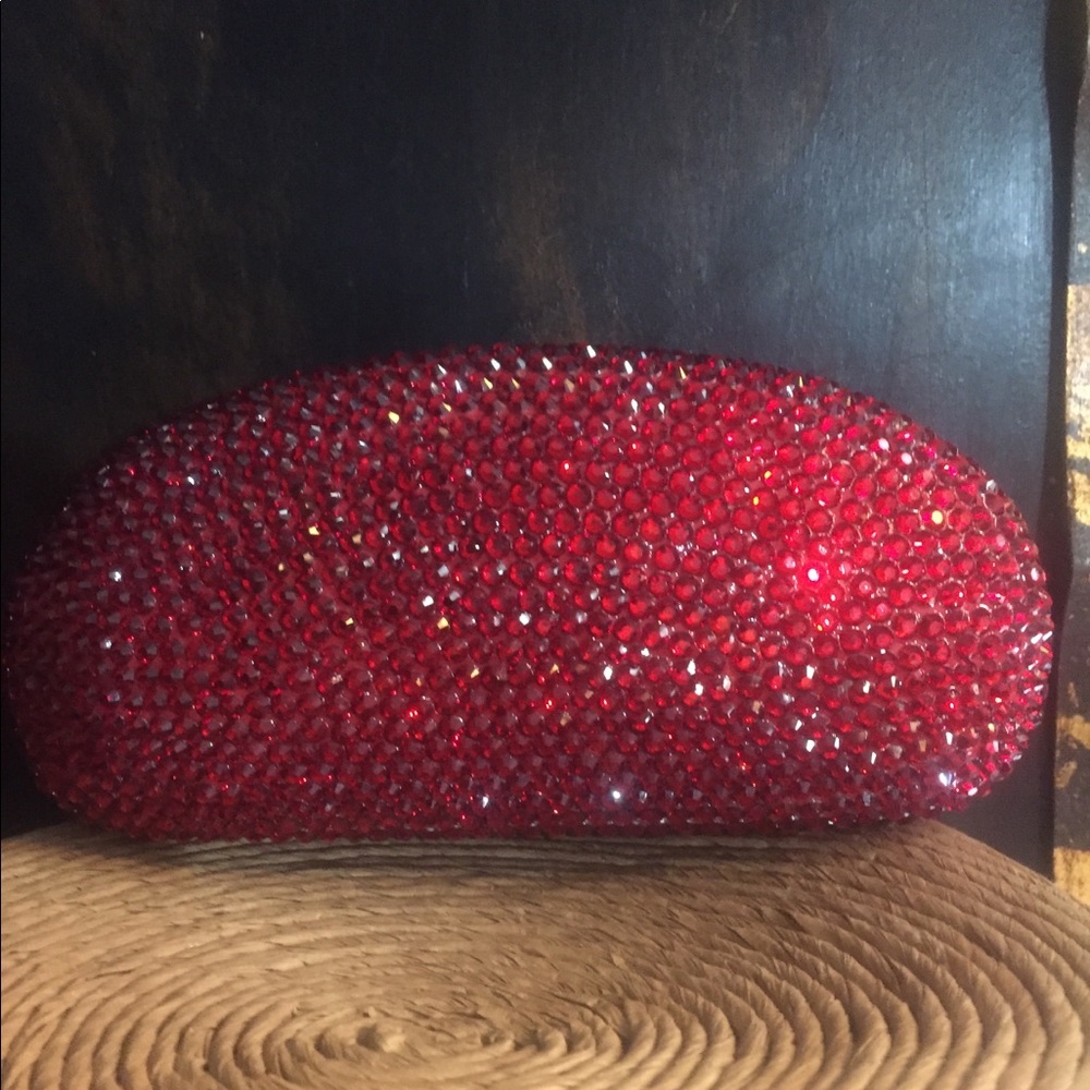 Ruby Red Crystal Sunglass Case. - image 2